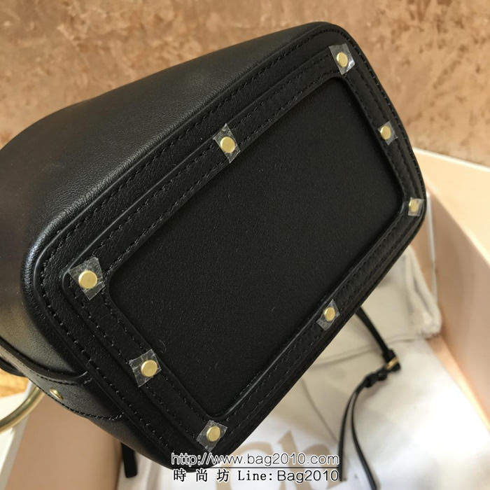 Chloe克洛伊 最新 進口小牛皮Roy系列 小號水桶包  ypk1002